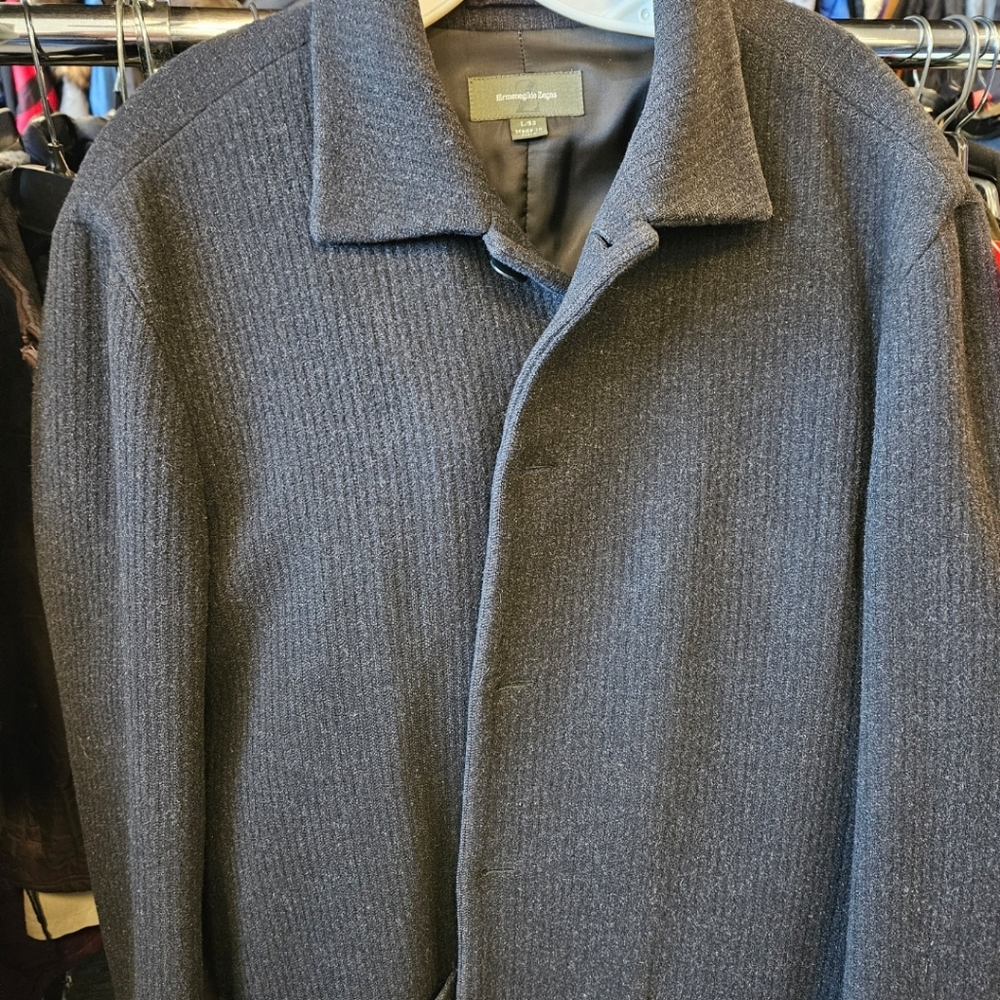 Ermenegildo Zegna overcoat